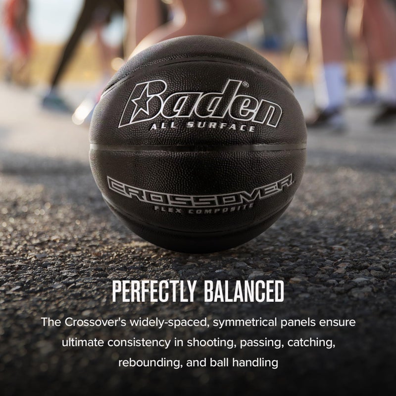 Baden Crossover Flex Composite Basketball | High-Performance Indoor/Outdoor Ball | Durable Composite Design for Versatile Play | Official Size - Image 4